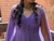 Vestido Lavanda capa como detalhe - comprar online