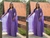 Vestido Lavanda capa como detalhe - SILVIA FURLANETTO