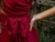 Vestido Fluido Marsala pequeno laço na cintura