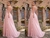 Vestido Rose Com Decote e Detalhe nas Costas - comprar online