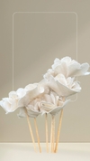 Flores de tela