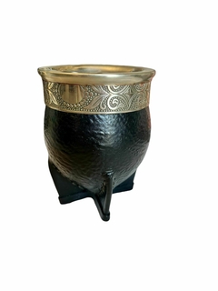 Mate Imperial cuero labrado