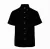 Camisa de Gabardina manga Corta para Caballero - Corte y Grabado Laser Esmeralda