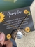 COLLAR GIRASOL TARJETA