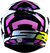 CAPACETE LS2 CLASSIC STARWAR ROSA na internet