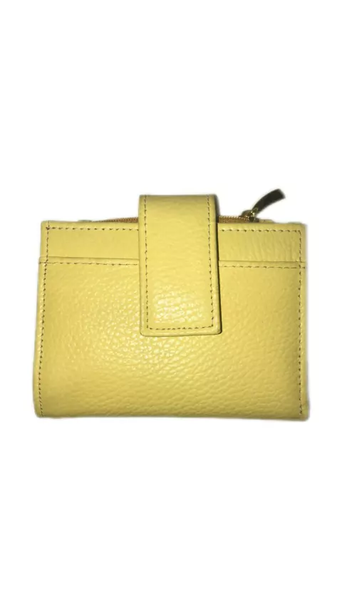 Billetera Dama Cuero Con Monedero Cierre Varios Colores Hollthon