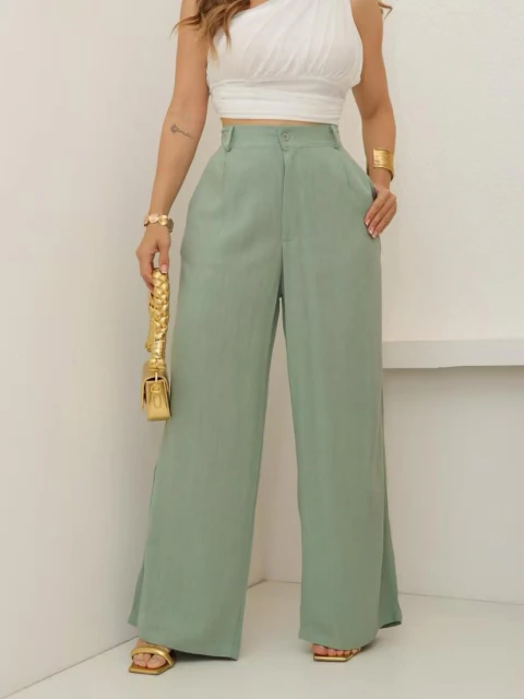 CALÇA PANTALONA LINHO