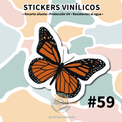 Mariposa naranja #59