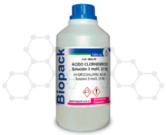 Ácido Clorhídrico Sol. 3n X 1 Lt. - Biopack
