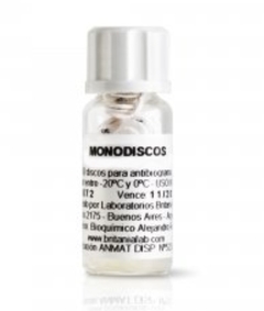Ciprofloxacina 5 UG x 50 discos - BRITANIA - B113