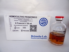 Hemocultivo Pediátrico X 25ml X Unid- Brizuela
