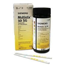 Multistix-10 SG (10 parám) x 100 tiras - SIEMENS