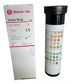 Urine Strip 10 x 100 tiras - WIENER-1920140