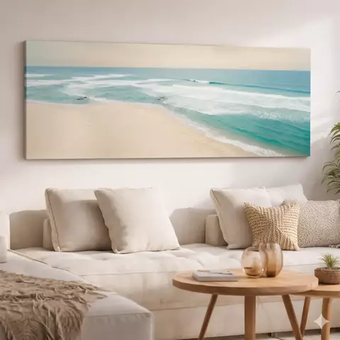 Amantes del Mar y Bruma - 150 x 50 cm