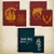 Caderno e Bloco de Anotações Harry Potter - Kit com Personalização do seu nome