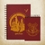 Caderno e Bloco de Anotações Harry Potter - Kit com Personalização do seu nome na internet