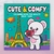 Livro Cute & Comfy Coloring Book for Adults Especial - Antiestresse │Camelot - Lumos Craft