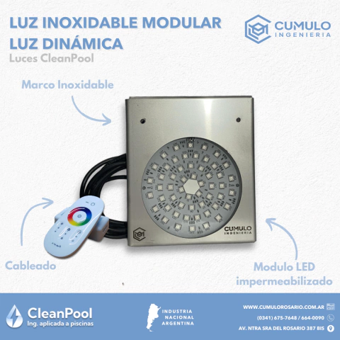 luz inoxidable modular | Luz Dinamica - comprar online
