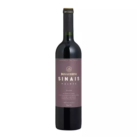 VINHO DON GUERINO SINAIS MALBEC TINTO 750ML - BRASIL