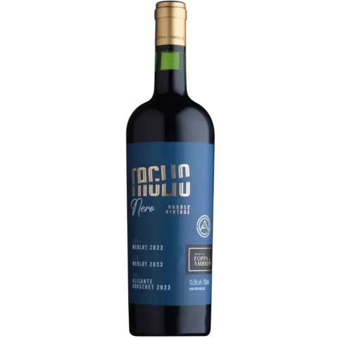 VINHO F&A TAGLIO NERO DOUBLE VINTAGE TINTO 750ML - BRASIL