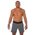 BERMUDA DEADLIFT CINZA COM PRETO