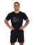 CAMISETA MASC PRETA WALLBALL