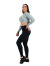 LEGGING COS DRAPEADO AMRAP PRETO on internet