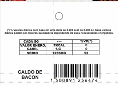 Caldo de Bacon em Pó na internet