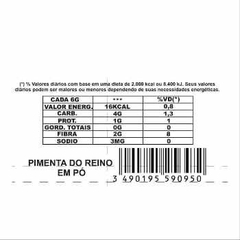 Pimenta do Reino em Pó na internet