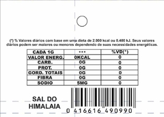 Sal Rosa do Himalaia na internet