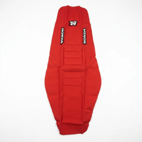 FUNDA ASIENTO MOTOCROSS DG1L HONDA CRF YZF KXF SXF GAS GAS ROJA