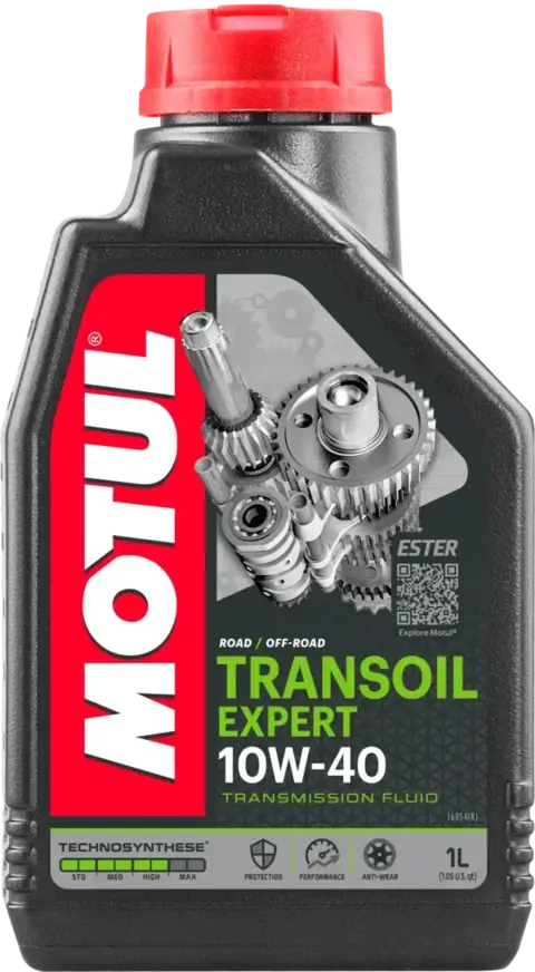 ACEITE MOTO MOTUL TRANSOIL 10W40 SINTETICO 1L