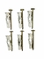 Kit Bucha Fu 6mm Plástico Parafuso Phillips Flangeado 100un