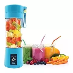 Mini Licuadora Recargable Usb Portatil Vaso 380 Ml en internet