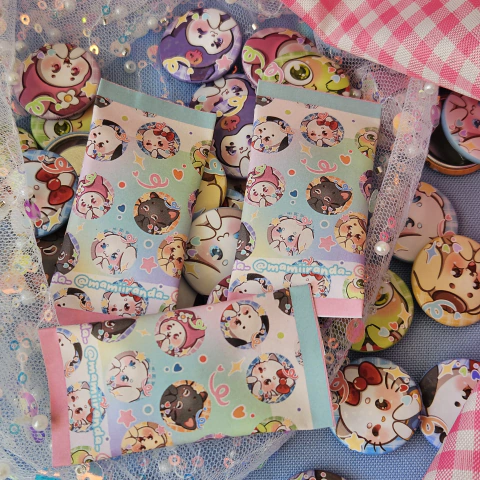 Gacha bottons Sanrio ☆