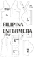 Patrón digital en formato PDF Filipina enfermera - comprar en línea
