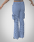 Patrón digital en formato PDF jeans semi acampanado con bolsas cargo para tela stretch en internet