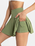 Pollera kim oliva - tienda online