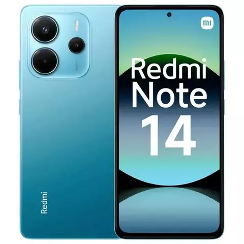 Smartphone Xiaomi Redmi Note 14 Global 256GB + 8GB RAM 4G Dual SIM NFC Tela 6,67" Câmera 108 MP - Azul - comprar online
