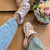 Babucha Luxo Bottons EVA Rosa