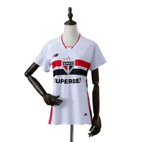 Camisa São Paulo FC Home 26/27 - Torcedor New Balance Feminina