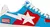 BAPESTA CAPTAIN AMERICA en internet