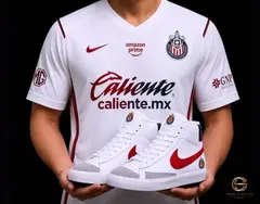 Imagen de TENIS SNEAKERS CHIVAS DE GUADALAJARA CUSTOM SKU.027