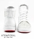 Sneakers Bota Blanca Top En Piel Exotica en internet