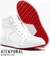 Sneakers Bota Blanca Top En Piel Exotica - comprar en línea