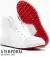 Sneakers Bota Blanca Top En Piel Exotica - comprar en línea
