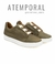 Sneakers Olive Piel De Becerro Mod. Copenhague