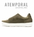 Sneakers Olive Piel De Becerro Mod. Copenhague - tienda en línea