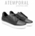 Sneakers Negro Piel De Becerro Mod. Manhattan