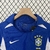 2002 - Retrô - Brasil - kit Infantil - Reserva - Manto Futebol Clube